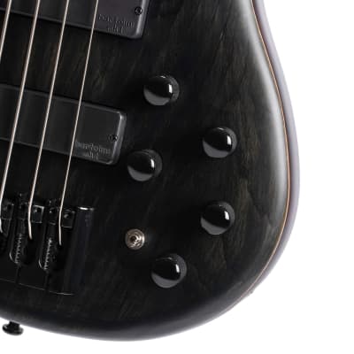 Cort Artisan Series B4 Element 4-String Bass Guitar Open Pore Black image 4