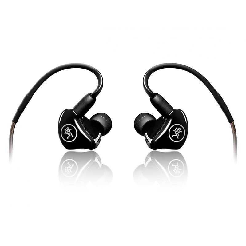 Mackie MP-120 Single Dynamic Driver Professional In-Ear Monitors  			