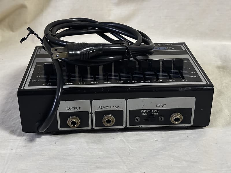 Boss GE-10 Graphic Equalizer Made in Japan vintage 10 bands