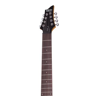 Schecter C-8 Deluxe 8-String Electric Guitar - Satin Black - B-Stock image 9