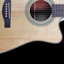 Teton STS100CENT Acoustic Electric Dreadnought Guitar ONLY, Solid Spruce Top, Mahogany Veneer B&S