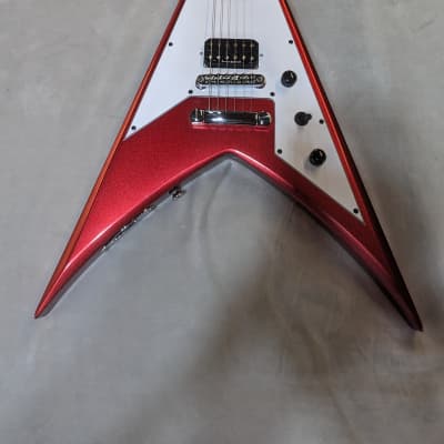Jackson Scott Ian King V With Hard Shell Case - Candy Apple Red image 2