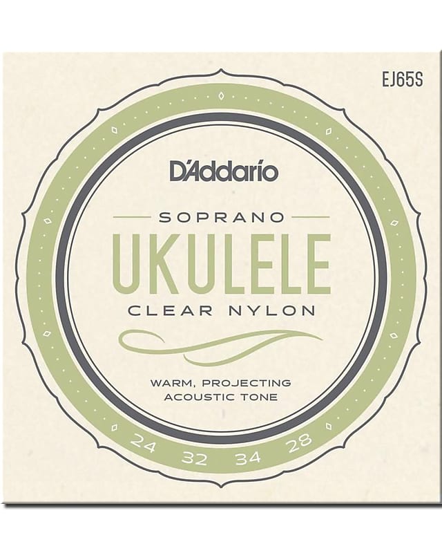 D'Addario EJ65S Pro-Arte Custom Extruded Ukulele Strings - .024-.034 Soprano image 1
