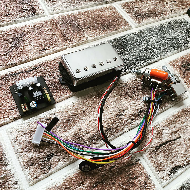 Veyz Sustainer Can Humbucker Handmade Pickup Push Push & Reverb