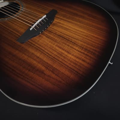 Ovation Celebrity Shallow Cutaway CS28P-KOAB-G Acoustic Electric Guitar image 11