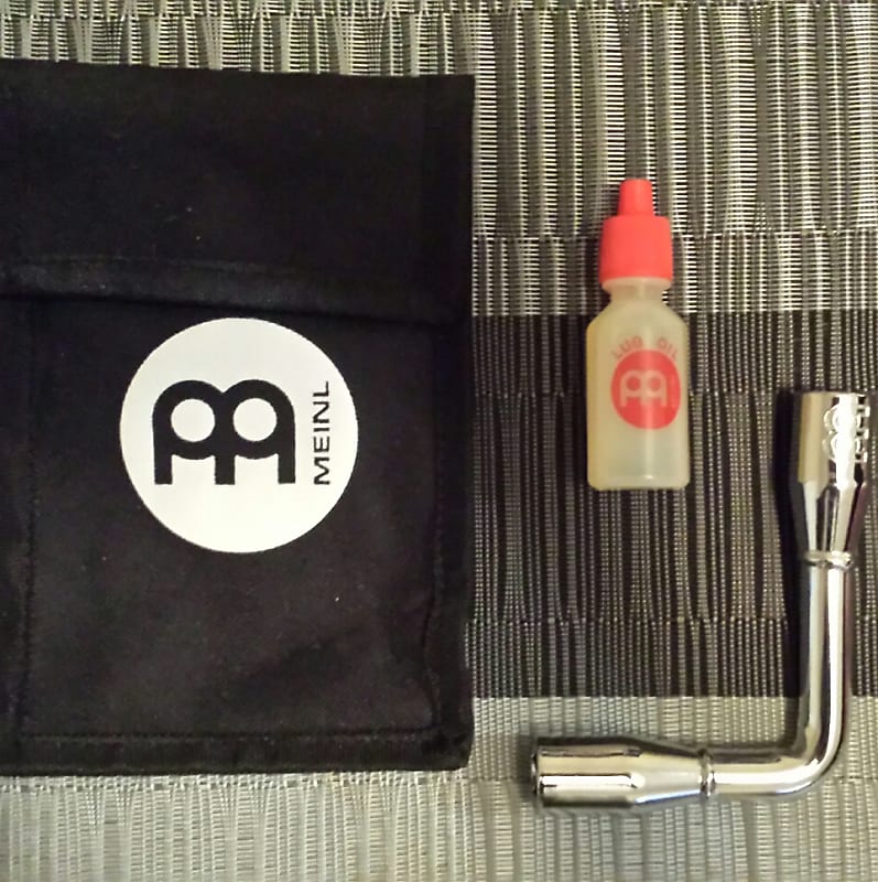 Meinl Tuning Key / Conga Wrench with Lug Lube and Carry Bag Reverb