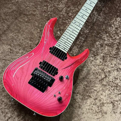 G-Life Guitars DSG Life-Ash VII / Coral Pink Burst ≒3.477Kg | Reverb