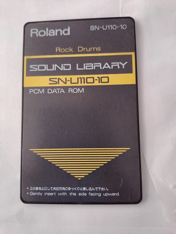 Roland SN-U110-10 Rock Drums Sound Library | Reverb Ireland