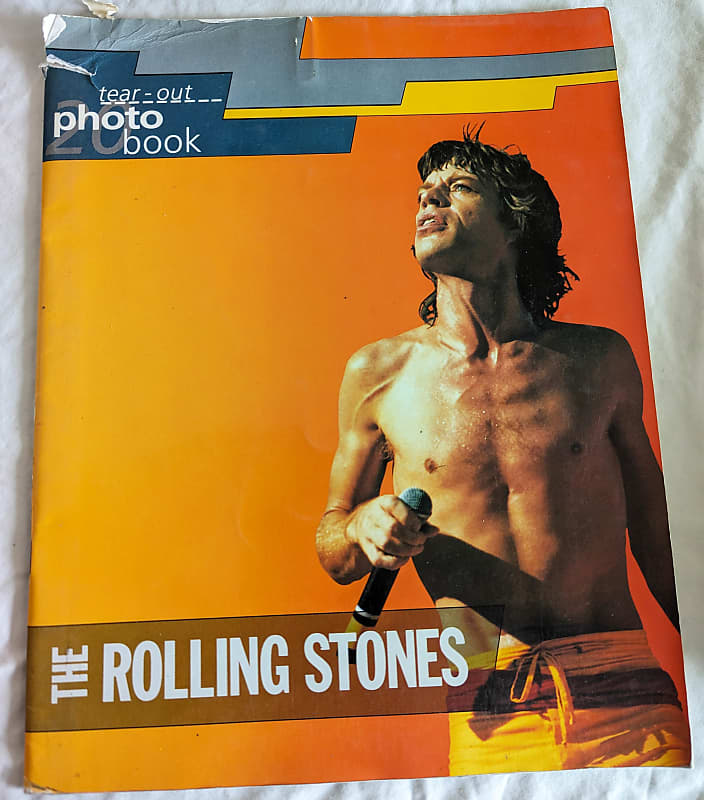 The Rolling Stones TearOut Photo Book Music Reverb