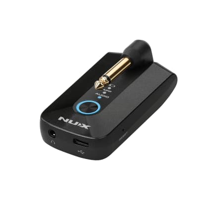 NuX MP-3 Mighty Plug Pro Guitar and Bass Modeling Bluetooth Headphone Amp image 10