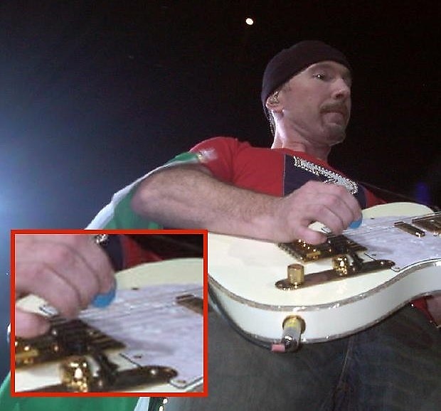 The edge guitar picks sale