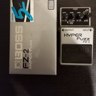 Boss FZ-2 Hyper Fuzz (Silver Label) 1993 - 1997 - Silver | Reverb