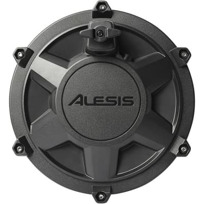 Alesis Nitro Mesh Kit 8-Piece Compact Drum Kit with 300+ Sounds, Kick Pedal, and Drum Rack - BLACK HEADS image 5
