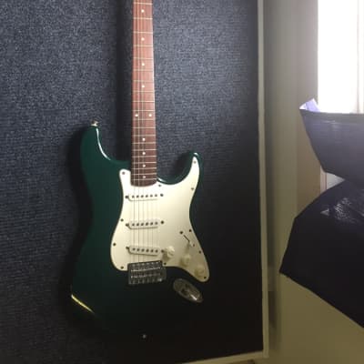 Squier Affinity Stratocaster Dark Green | Reverb