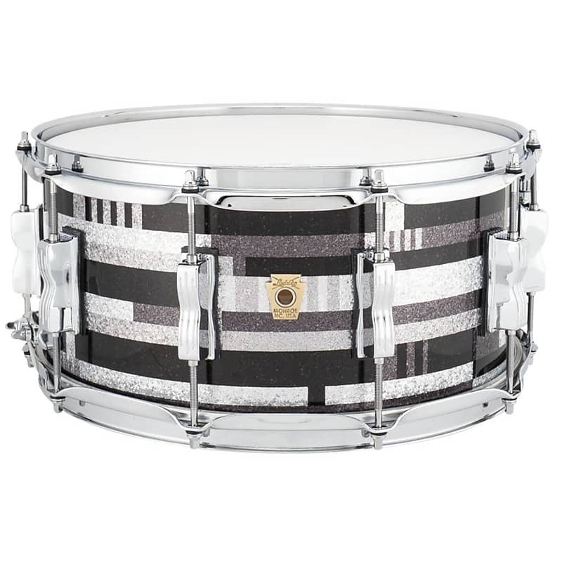 Ludwig Classic Maple Snare Drum - 6.5x14" - Digital Sparkle image 1