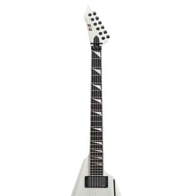 ESP E-II Arrow Electric Guitar - Snow White image 4