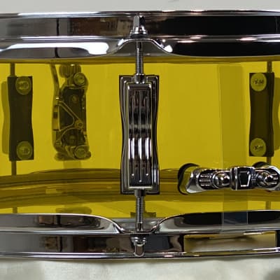Ludwig 5x14" Vistalite Snare Drum - Yellow image 4