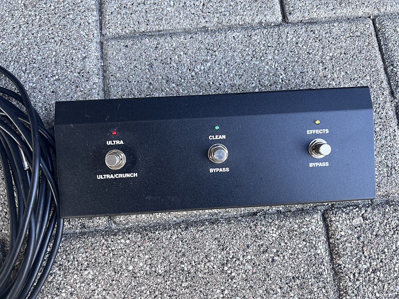 Peavey Peavey 6505+ 6534+ Fußschalter footswitch switch Black Reverb
