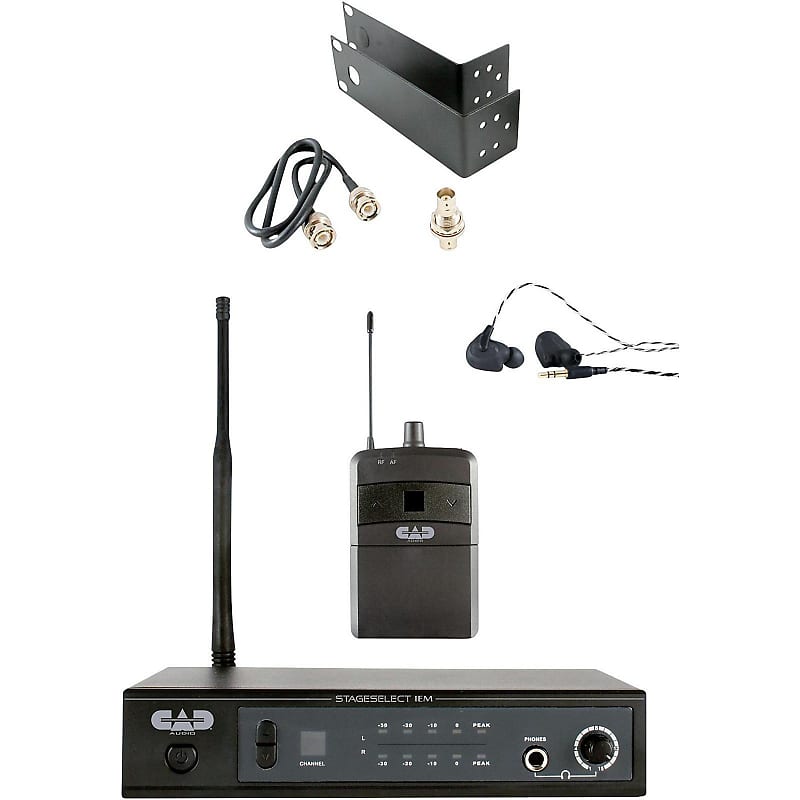 CAD Audio Stereo Wireless In-Ear Monitor System STAGESELECT IEM image 1