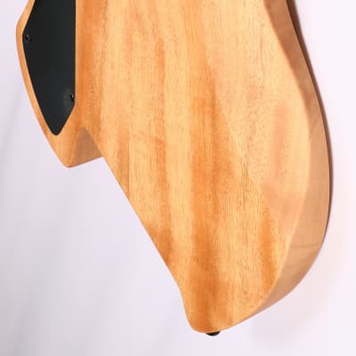 Agile  10 String Fan Fret Headless Electric Guitar CHIRAL PARALLAX 102528 MN CEP SS Nat Flame image 6