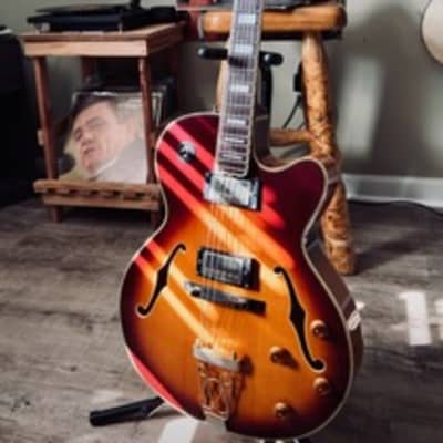 Epiphone Joe Pass Signature Emperor II Pro with Rosewood Fretboard 2019 - Wine Red image 8