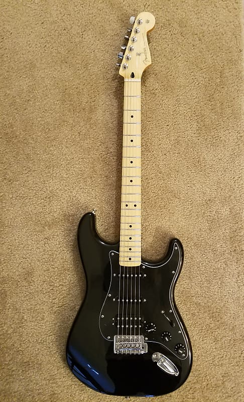 2018 Fender FSR Stratocaster Standard HSS Black MIM Mexican Mexico