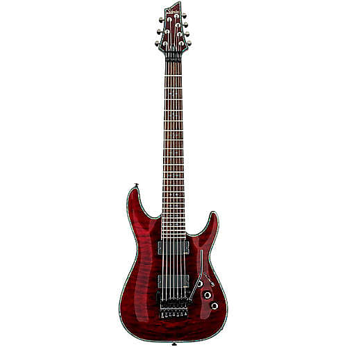 Schecter Guitar Research Hellraiser C-7 FR 7-String Electric Guitar Black Cherry image 1