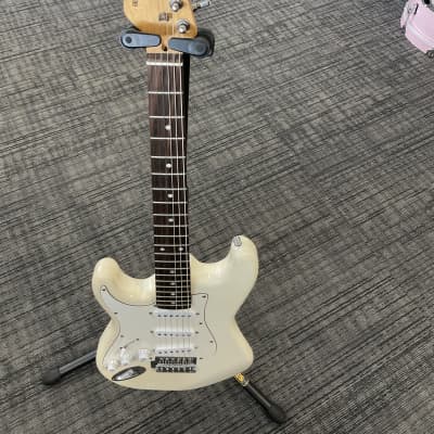 SX Electric guitar Lefty 3/4 White image 1