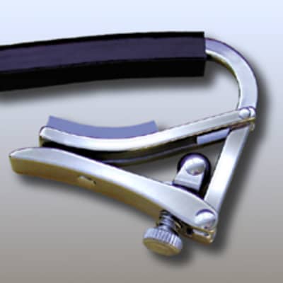 Shubb Deluxe Steel String Capo, Stainless Steel image 1