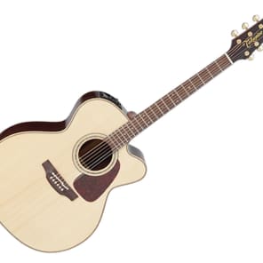 Takamine P5JC Pro Series 5 Jumbo Cutaway Acoustic/Electric Guitar Natural Gloss