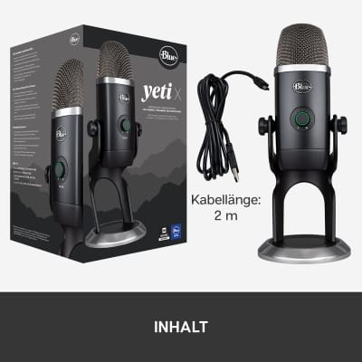 Blue Microphones Yeti X USB Microphone (Dark Gray)