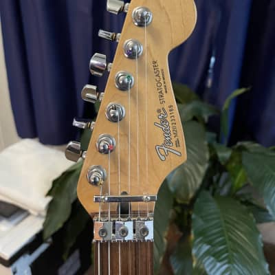 Fender Deluxe Fat Stratocaster Floyd Rose 2002 Black image 4