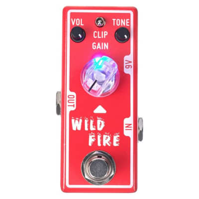 Tone City Wild Fire | High-Gain Distortion Mini Effect Pedal. New with Full Warranty! image 8