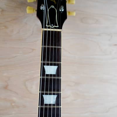 Burny Super Grade Singecut Standard 1980's Cherry Sunburst