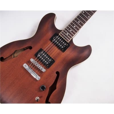 Ibanez AS53 Artcore Hollow Body, Tobacco Flat image 6