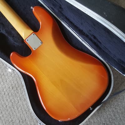Fender Precision Bass Fretless Conversion 1973 Sienna Sunburst image 8