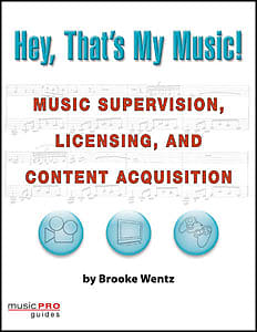 Hey, That's My Music! (Music Supervision, Licensing, and Content Acquisition) image 1
