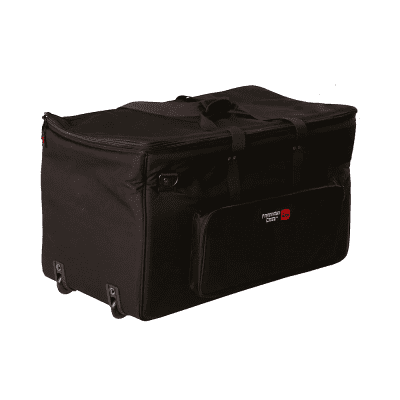 Gator GP-EKIT3616-BW Drum Bag with Divider System for Electronic Drum Set - Large, Wheels