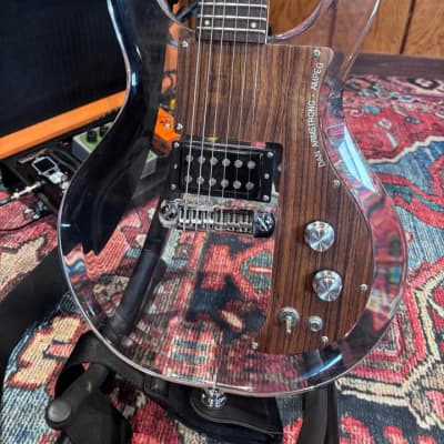 Ampeg Dan Armstrong REPLICA clear lucite guitar image 1