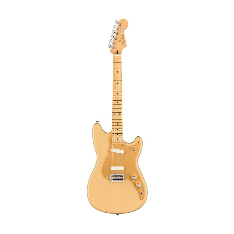 Fender Player Duo-Sonic Electric Guitar, Maple FB, Desert Sand