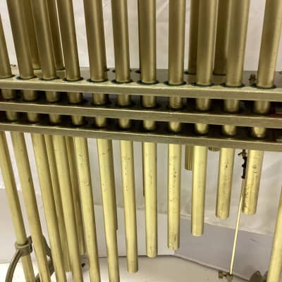 Vintage J.C. Deagan Orchestra Chimes Brass Tubes C-F No Cracks image 7