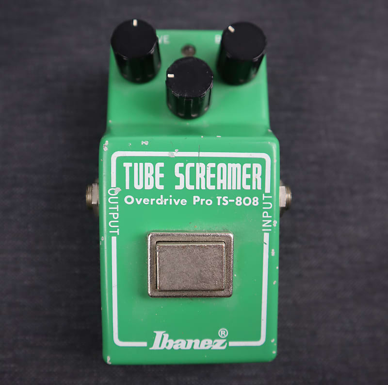 NARROW BOX 1979 Ibanez Tube Screamer TS-808 Overdrive Pedal TS808 Tubescreamer Rare SRV Vintage Original image 1