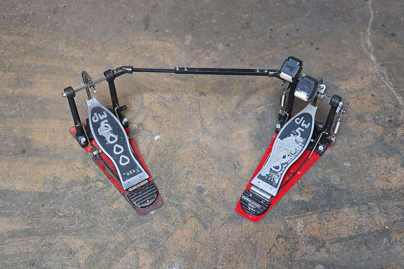DW 5000 Single Chain Drive Double Bass Drum Kick Pedal Reverb