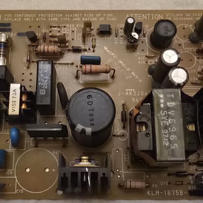 Korg Trinity Plus KLM 1875b power supply board