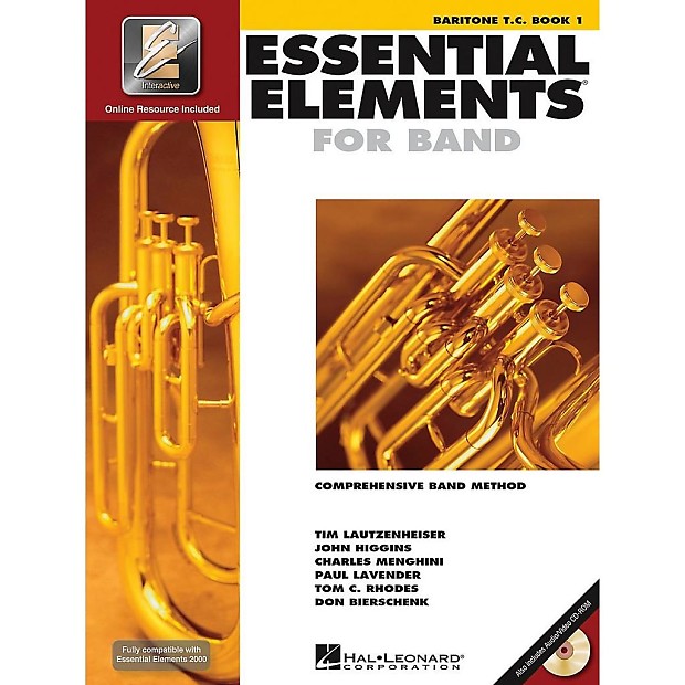 Hal Leonard Essential Elements for Band - Baritone T.C. Book 1 with EEi image 1