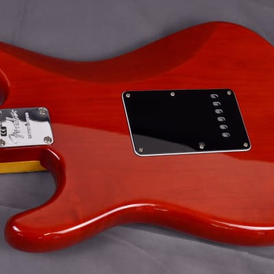 ~MINT~ Fender Rarities Flame Ash Top Stratocaster Plasma Red Burst ~Like NEW~ Bird's-eye Maple Neck image 13