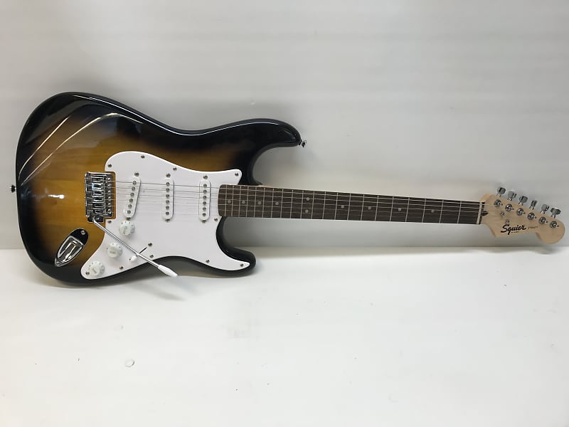 Fender Squier strat Brown Sunburst | Reverb