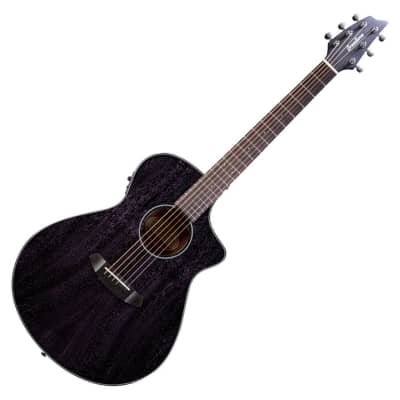 Breedlove Rainforest S Concert Orchid CE All Mahogany Acoustic Guitar image 2