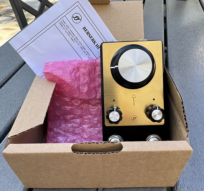 Fjord Fuzz Berserk III 2023 - Present - Black and Gold | Reverb