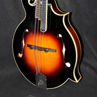 The Loar LM-600 Professional F-Style Mandolin, Brand New, Vintage Sunburst, CA Bridge, and  Case Included image 1